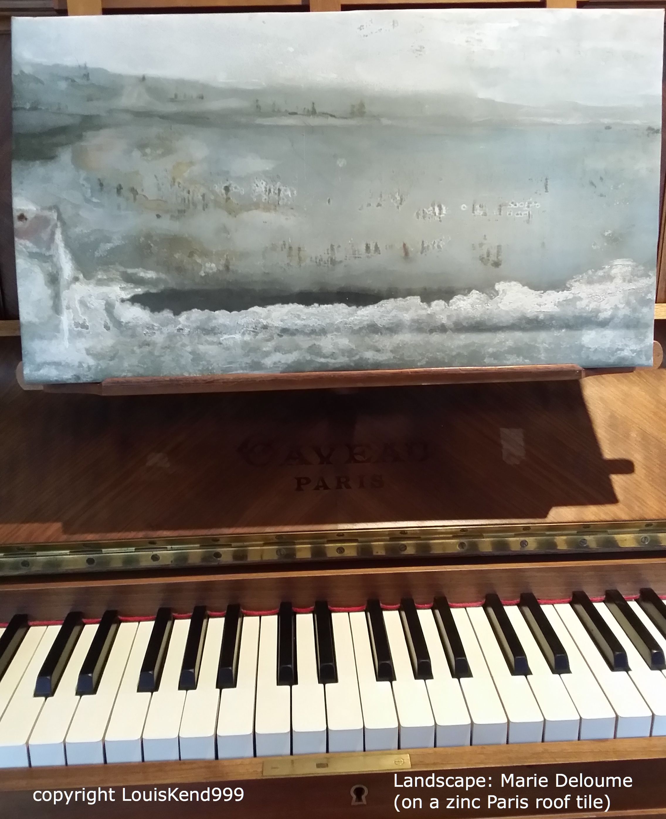 Landscape On Piano Version3